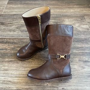 Janie & Jack Brown Toddler Boot Sz7